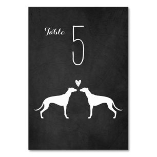 Numeração De Mesa Placa de Mesa de Recepção de casamento Greyhound S