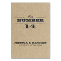 Placa de Mesa de Troféus Rustic