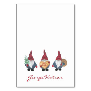 Numeração De Mesa Placa de Mesa dobrada do Tomten