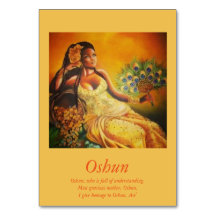 Placa de Mesa Oshun