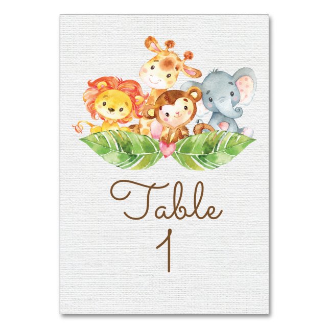 Numeração De Mesa Placa de Mesa Selva Doce (Frente)