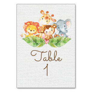 Numeração De Mesa Placa de Mesa Selva Doce