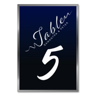 Numeração De Mesa Placa de Mesa simples