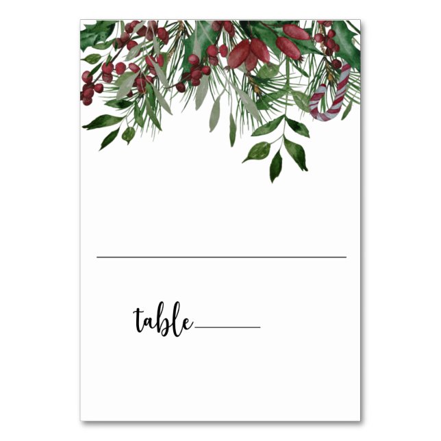 Numeração De Mesa Placa de mesa verde (Frente)