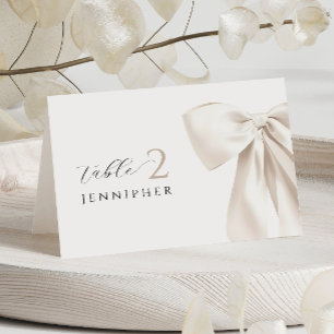 Numeração De Mesa Placa de nome do Mesa do Chá de panela branco