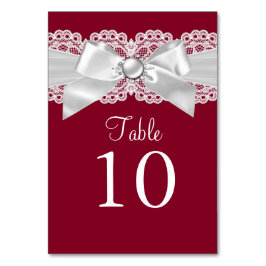 Numeração De Mesa Placa de Número da Tabela de Arcos de Pérola Verme