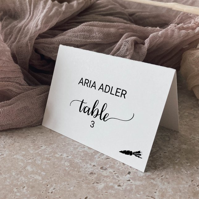 Numeração De Mesa Placa de Opção de Refeição de Vegetariano Preto Si (Criador carregado)