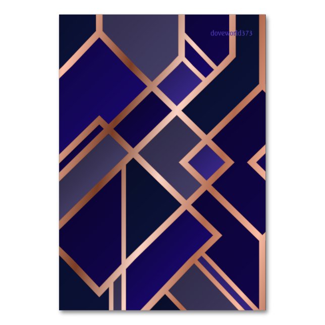 Numeração De Mesa Placa de referência de script (Frente)