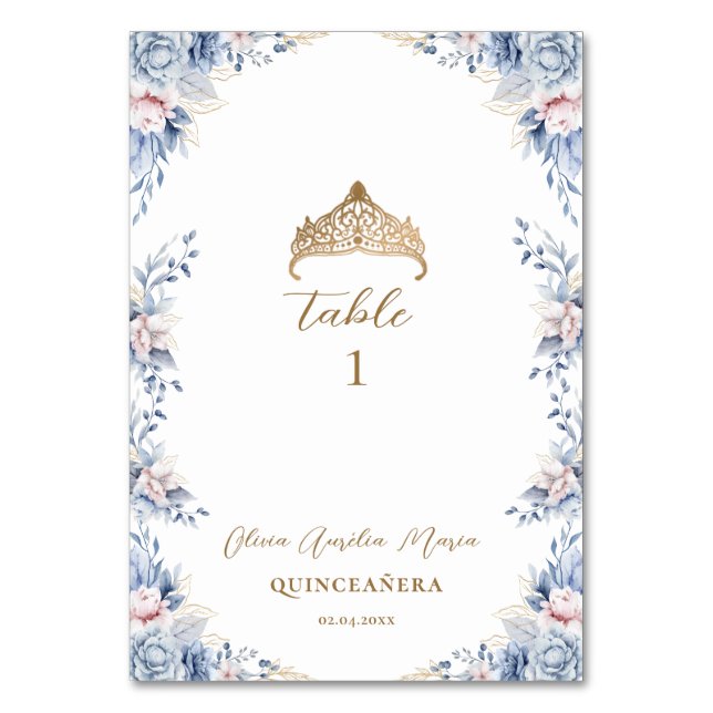 Numeração De Mesa Placa mesa (Frente)