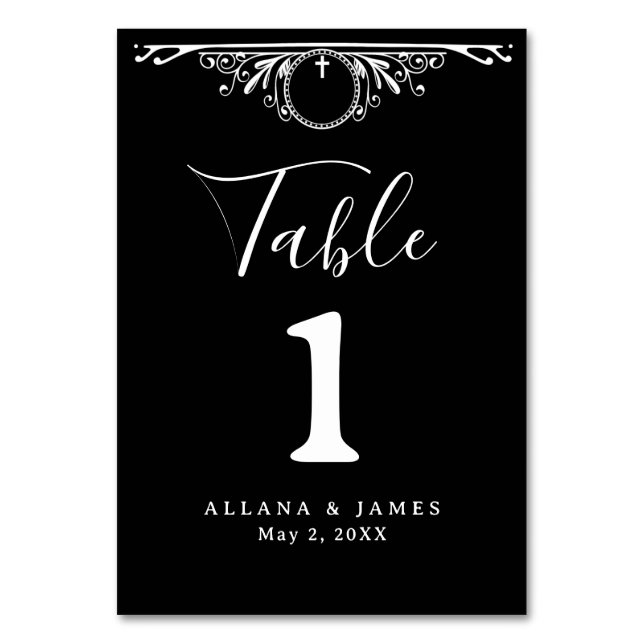 Numeração De Mesa Placa mesa (Frente)