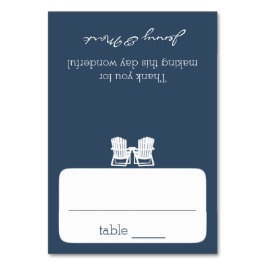 Numeração De Mesa Placa Sentada para Câmaras de Adirondack