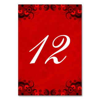 Numeração De Mesa Placas de Número da Tabela de Recepção Floral de G