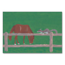 Placas emblemáticas para leitura de esquilo e cava