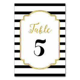 Numeração De Mesa Placas Números de Tabela de Casamento Douradas em 