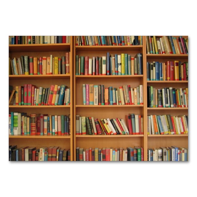 Numeração De Mesa Plano de fundo da estante (Frente)