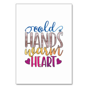 Numeração De Mesa Presente de Enfermeira Coração Vetor Das Mãos Fr