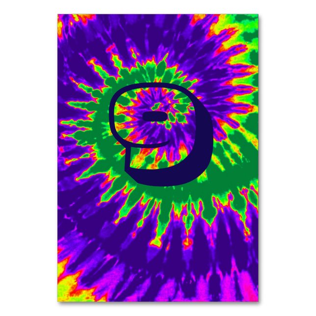 Numeração De Mesa Púrpura e verde, Mesa de casamento de colchetes es (Frente)