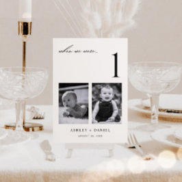 Numeração De Mesa Quando Éramos Foto Idade