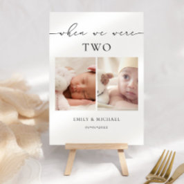 Numeração De Mesa Quando Éramos Letreiro de Número de Mesa de Casame