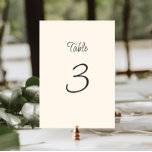 Numeração De Mesa Quirky Handwrite Wedding<br><div class="desc">Número da mesa de casamento caprichosa e caprichosa com uma bela fonte escrita à mão num estilo divertido e divertido e texto totalmente personalizável. Os números das tabelas vêm em um esquema neutro de cores de cinzas escuras em náusea.</div>