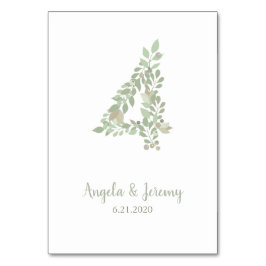 Numeração De Mesa Ramos de Oliveira Número 4