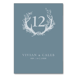 Numeração De Mesa Rastreadores Russos com Fraço Floral | Casamento