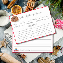 Receita de Troca de Cookie Chip Chocolate Watercol