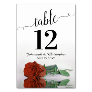Numeração De Mesa Refletindo Casamento Elegante De Rosa Laranja De F