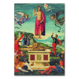 Numeração De Mesa Ressurreição de Jesus Cristo por Rafael