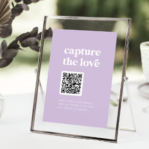 Numeração De Mesa Retro Verão   Lavanda Capture o Sinal de Amor