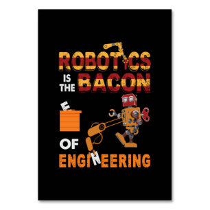 Numeração De Mesa Robótica De engenheiro Da Engenharia
