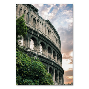 Numeração De Mesa Roman Colosseum