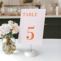 Rosa Laranja Bege Apricot Crush Mesa 7 Casamento