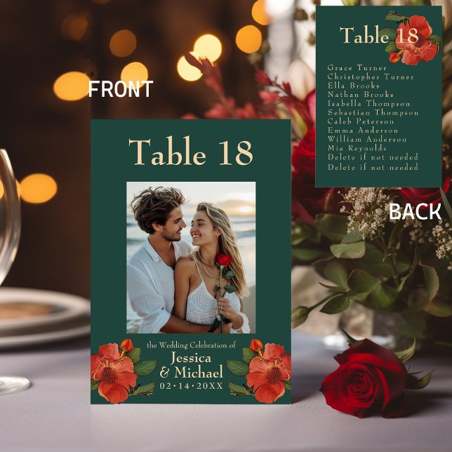 Numeração De Mesa Rosa Romance: Art Nouveau Número da Tabela do Espl (Rose Romance: Art Nouveau Splendor collection. Please explore the rest of collection. )