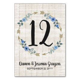 Numeração De Mesa Ruas de Boho Russas e Número da Tabela de Casament