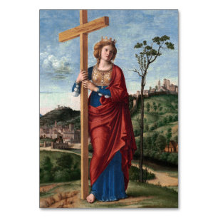 Numeração De Mesa Santa Helena com a Vera Cruz Arte Sacra