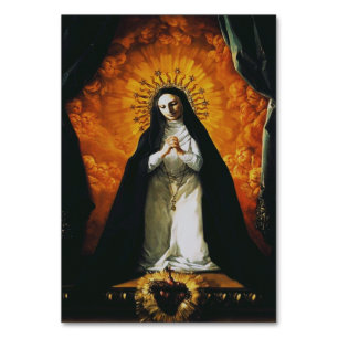Numeração De Mesa Santa Margarida Maria Alacoque