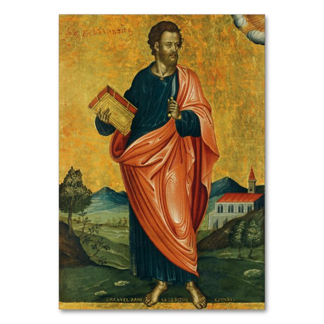 Numeração De Mesa Santo Bartolomeu o Apóstolo Belas Artes (Frente)