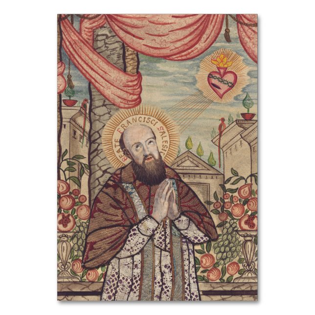 Numeração De Mesa Santo Francisco de Sales Bispo de Genebra (Frente)