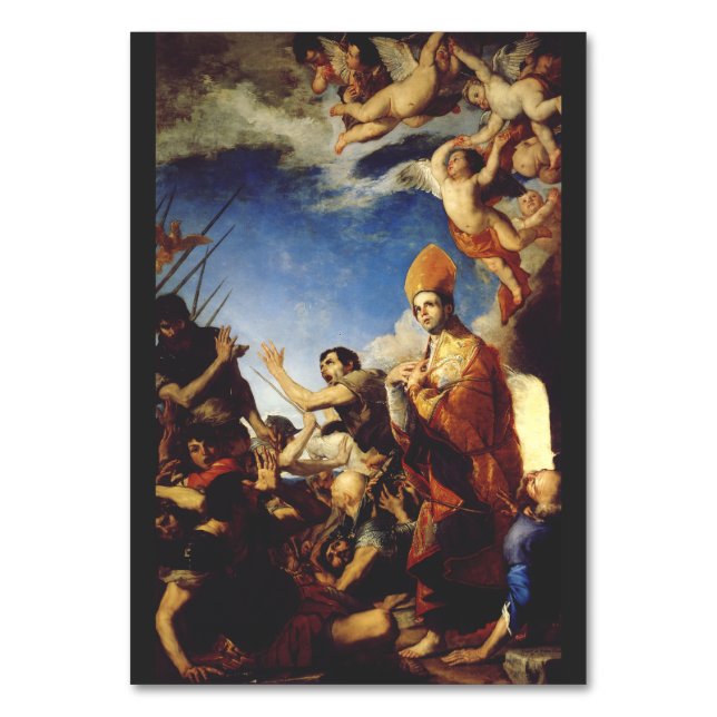 Numeração De Mesa Santo Januarius, Bispo de Benevento - Belas Artes (Frente)
