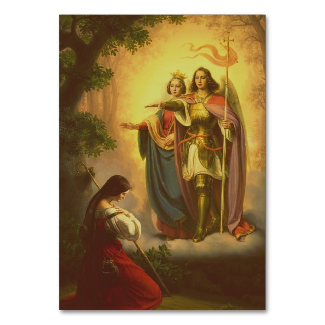 Numeração De Mesa Santo Joan of Arc (Frente)