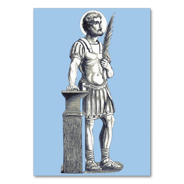 Numeração De Mesa São Adriano Guarda Herculiano (Frente)