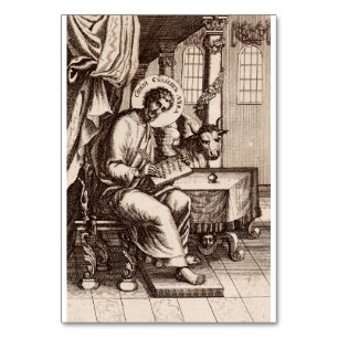Numeração De Mesa São Lucas Evangelista e Apóstolo