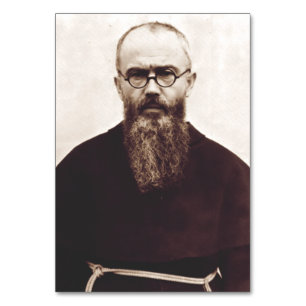 Numeração De Mesa São Maximiliano Kolbe padre católico polonês