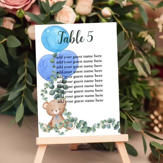 Numeração De Mesa Sentando Gráfico Oh Menino Podemos Esperar (Criador carregado)