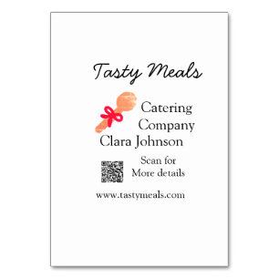 Numeração De Mesa Serviços de restauração adiciona nome código QR ba