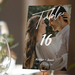 Numeração De Mesa Simplicidade Elegante: Foto em Striped Diagonal Mo