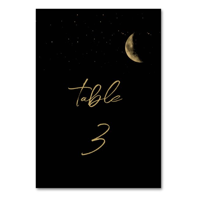 Numeração De Mesa Sinal de Número de Tabela de Casamento Celestial P (Frente)