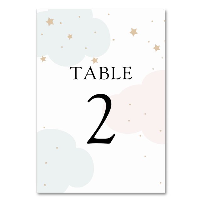 Numeração De Mesa Sobre o Número da Tabela da Lua (Frente)