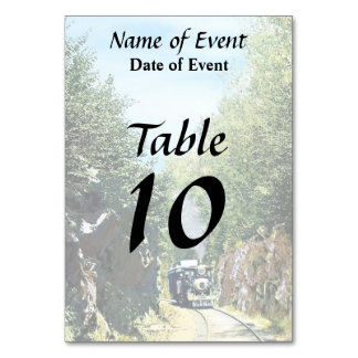 Numeração De Mesa Steam Locomotive At Summit Cut, Green Mountain